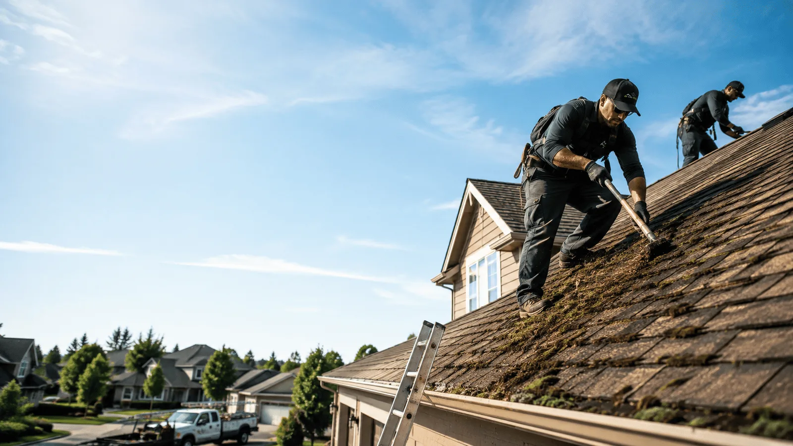 Roof Moss Removal in Agency, MO near me